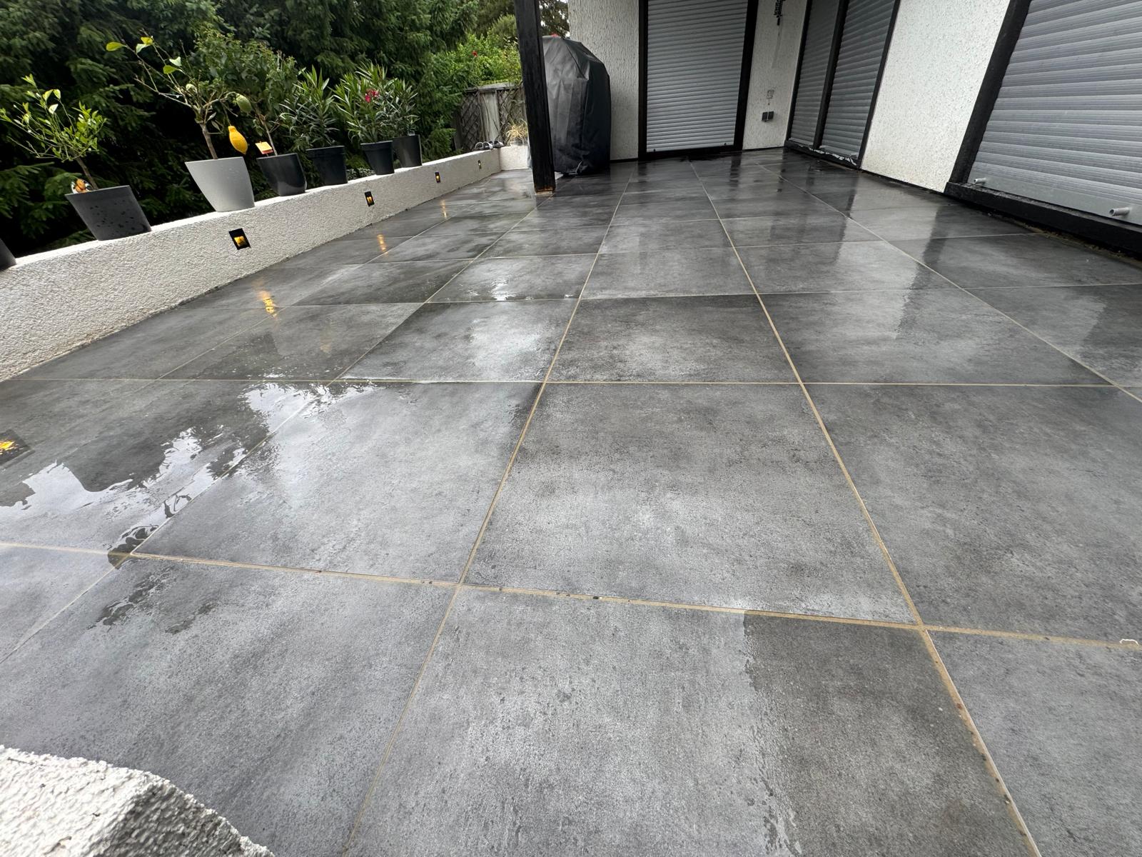 Pflasterarbeiten für Terrasse und Außenfläche
